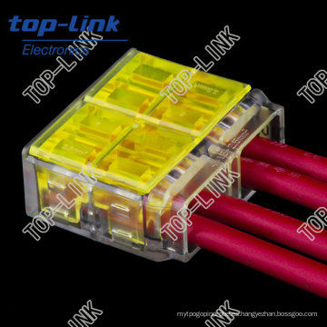 Conector rápido de alambre eléctrico (4 hilos, empuje)